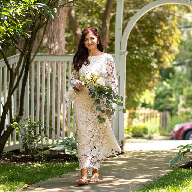 princess polly baby blue dress Charming Ivory Boho Lace Bohemian Long Beach Wedding Dresses Bridal Dr –  Musebridals main image 0