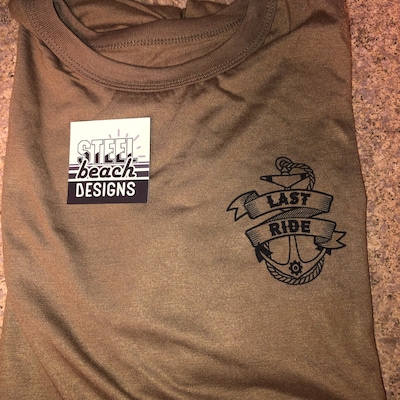 Navy Chief T-shirt Coyote Brown Military Uniform Shirt - Etsy