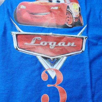 Cars Birthday Shirt, Disney Cars Birthday Shirt, Boy's Cars Birthday ...