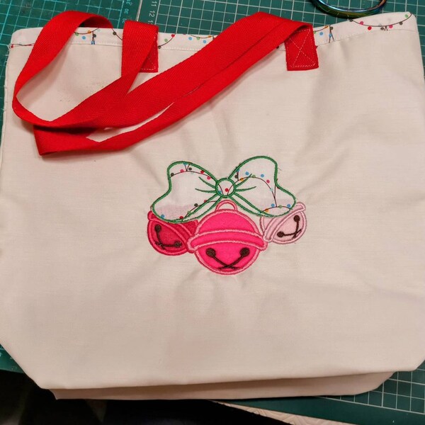 Sleigh Bell Applique Embroidery Design. Sleigh Bell Embroidery Designs ...