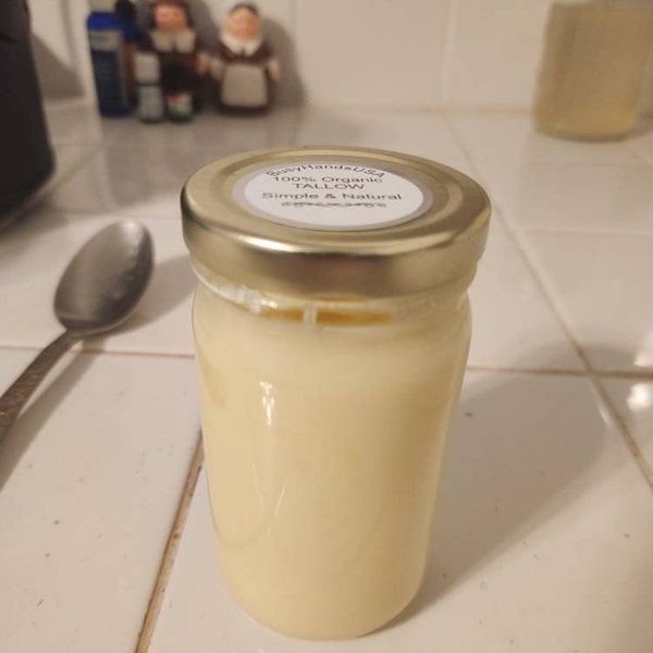 Carnivore Society Beef Tallow - 100% Grass-Fed & Finished (Hormone and