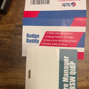 Mini CNA/MA/Tech Badge Card Set - 6 Durable Cards - Foto 5