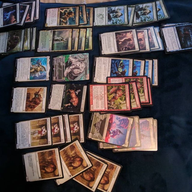 50 Card Cat Collection Lot Magic: the Gathering MTG W/ Rares - Great Gift  Idea - Etsy