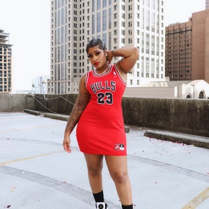jordan 23 bulls jersey dress