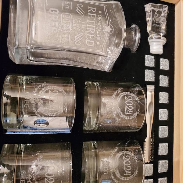 Personalized Engraved 11 Oz Whiskey Glass Your Custom Text Engraved for ...