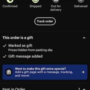 Jennifer hat ein Foto des gekauften Artikels hinzugefügt