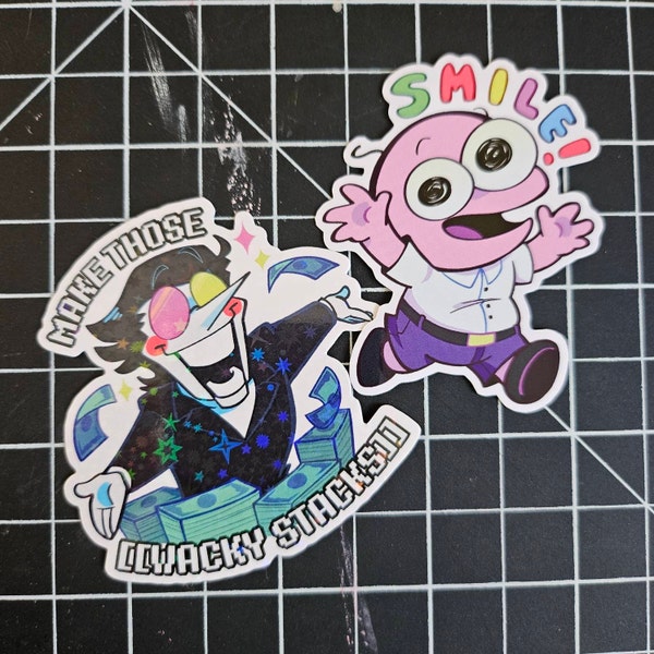 Smiling Friends Pim Sticker - Die Cut Vinyl Sticker 2.5
