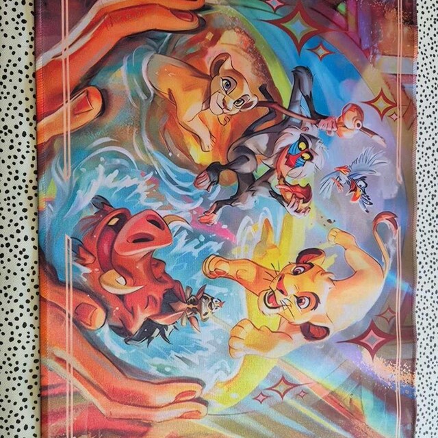 ディズニー ロルカーナ プレイマット - ライオンキング - それは心配