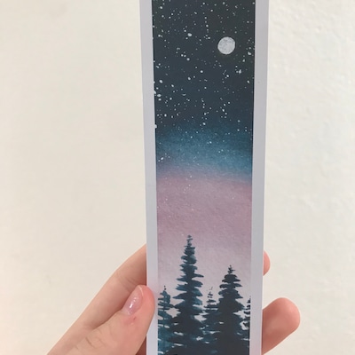 Watercolor Bookmarks - Etsy