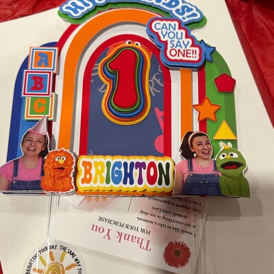 Ms Rachel Custom Cake Topper / Ms Rachel Centerpiece / Birthday Party ...