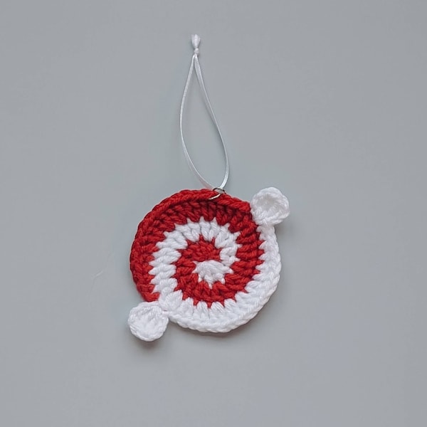 CROCHET PATTERN to Make a Christmas Peppermint Candy Pinwheel Coaster ...