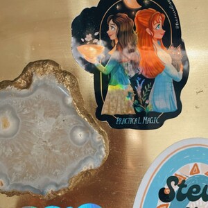 Practical Magic Inspired Victorian House Gouache Painting STICKER ...