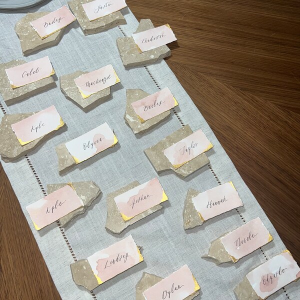 Wedding Place Cards, Blank Place Cards, Place Cards, Name Cards Wedding ...