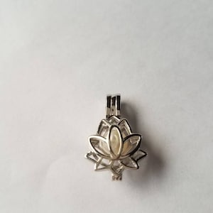 5pcs/lot Bright Silver Flower Locket Pendant Pearl Cage Beads Floating L215 5pcs/lot Bright Silver Flower Locket Pendant Pearl Cage Beads Floating L215