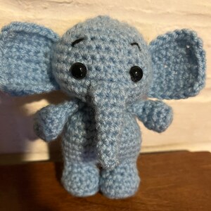 Pocket Elephant Pattern/ Amigurumi/ Tutorial/ Crochet Pattern/ - Etsy