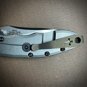 Zero Tolerance ZT0562 Pocket Clip With Celtic Cross Design - Etsy