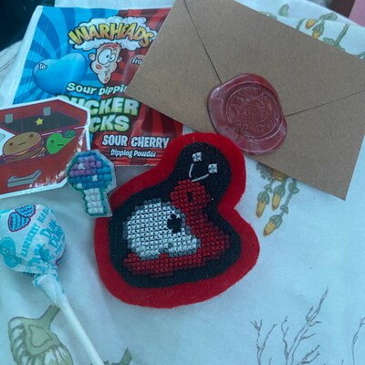 Floral Labrys Lesbian Flag Cross Stitch Pattern - Etsy