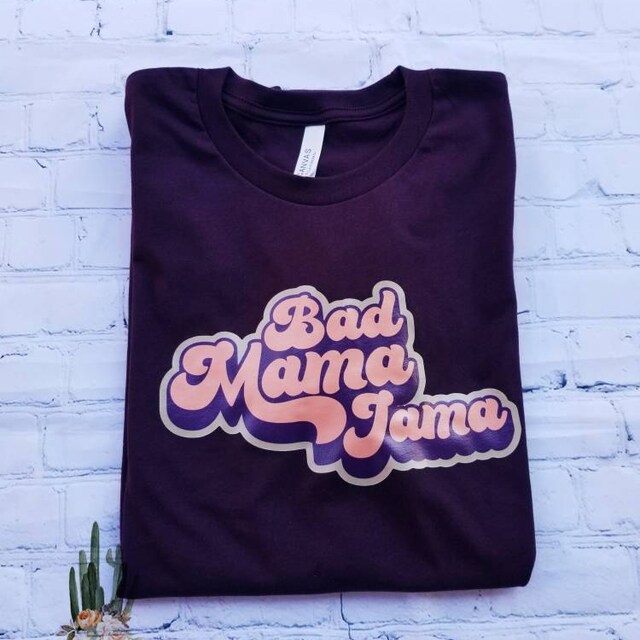 badmamajamaページ Amazon.com: Bad Mama Jama - Red Lettering Tote Bag