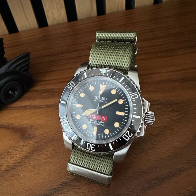 Cinturino Per Orologio Redroosteruk 20 Mm In Nylon Militare – Mimetico Verde, Stile Esercito