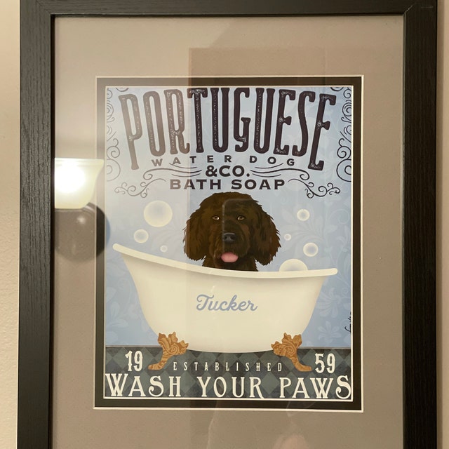 CLOOCL Please Remember Portuguese Water Dog Doormat Decor Print