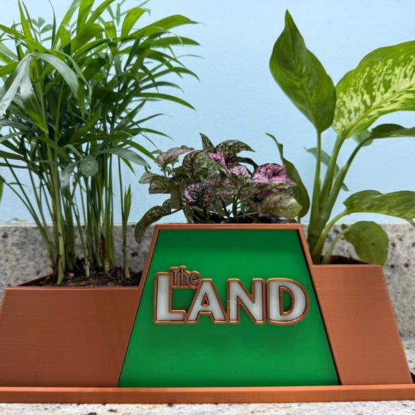 EPCOT the Land Pavilion Inspired Planter Disney Decor Gift Spring Gift ...