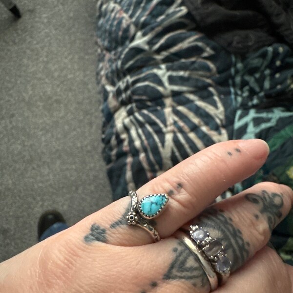 Silver Nugget Initial Charm Necklace Shy Dragonfly Jewels Etsy