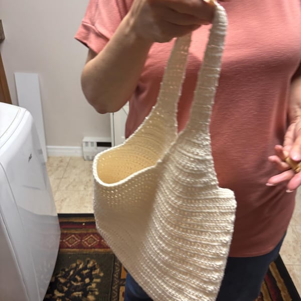 Crochet Hobo Bag Pattern PDF, Slouchy Tote, Easy Slouchy Purse, English ...