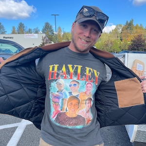 Hayley added a photo of their purchase