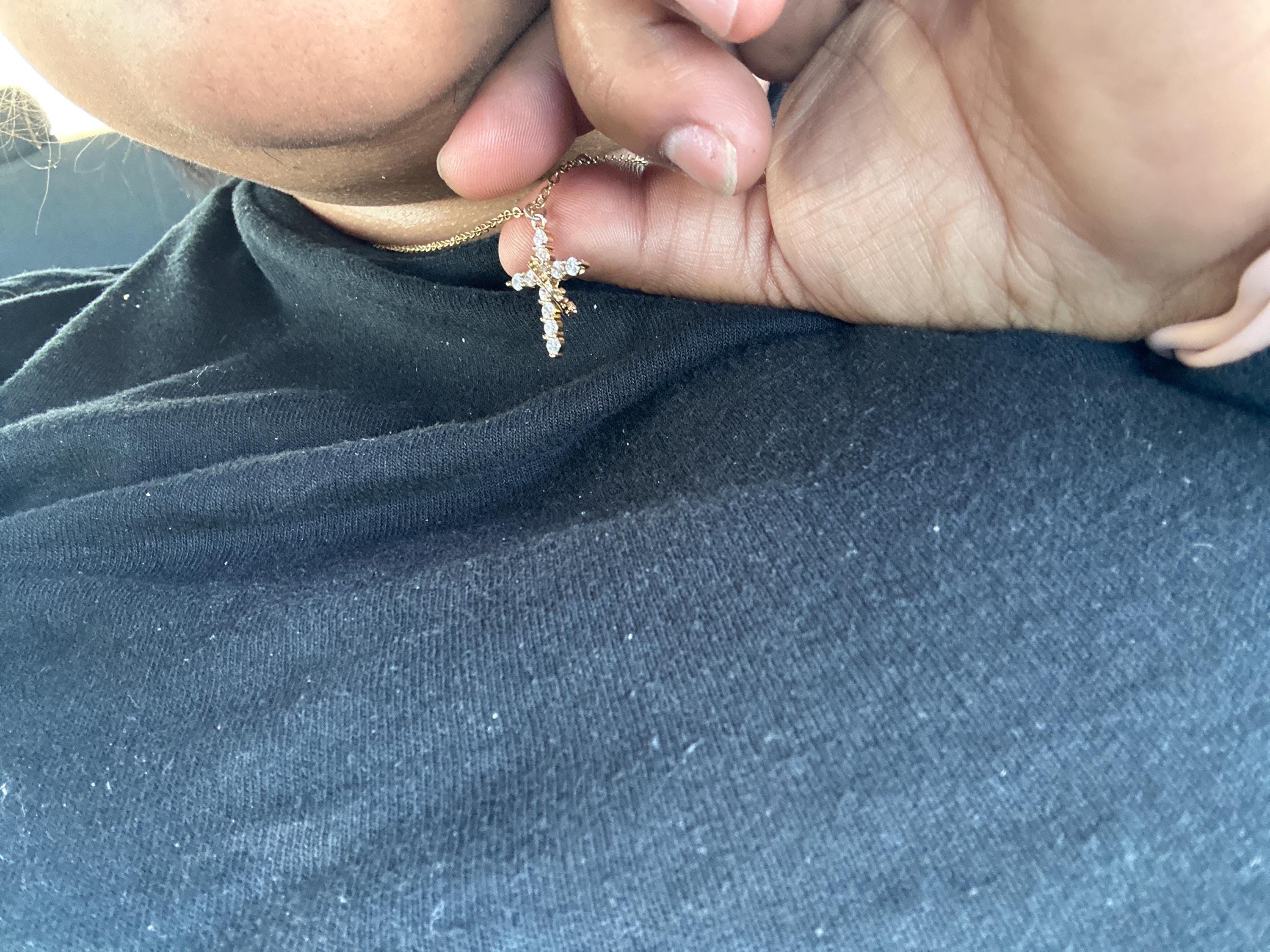 Christian Necklace - Cross Crown Necklace - Christian Jewelry - Christian Gift - Christian Apparel - Necklace - Cross Necklace - Jesus