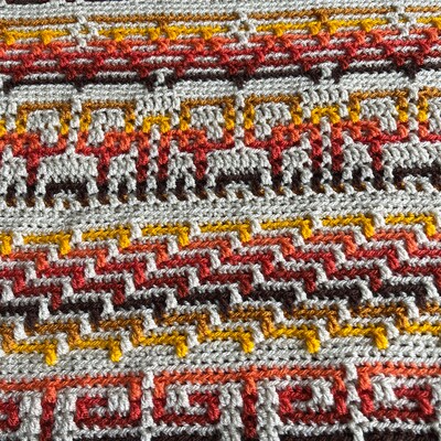 Inset Mosaic Crochet Pattern Climbing Rainbow. Chart and - Etsy