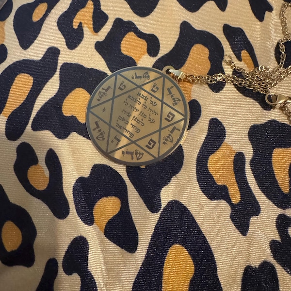 Seal of Solomon Magic Ring Goetia Amulet Witchcraft Talisman for ...