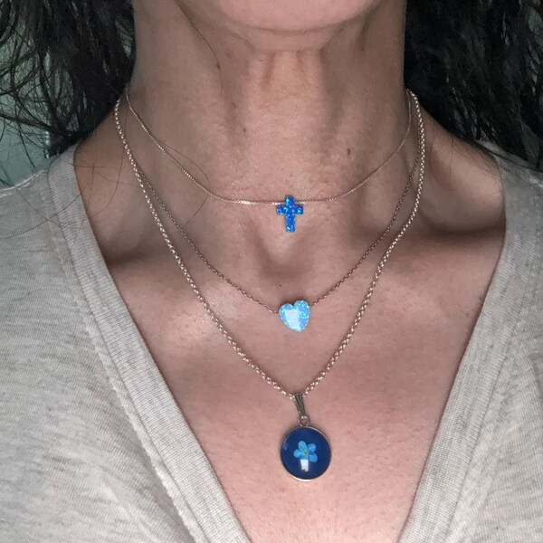 18k Gold 5 Motif Diamond Evil Eye Bracelet • Jewels In Paradise - Foto 11