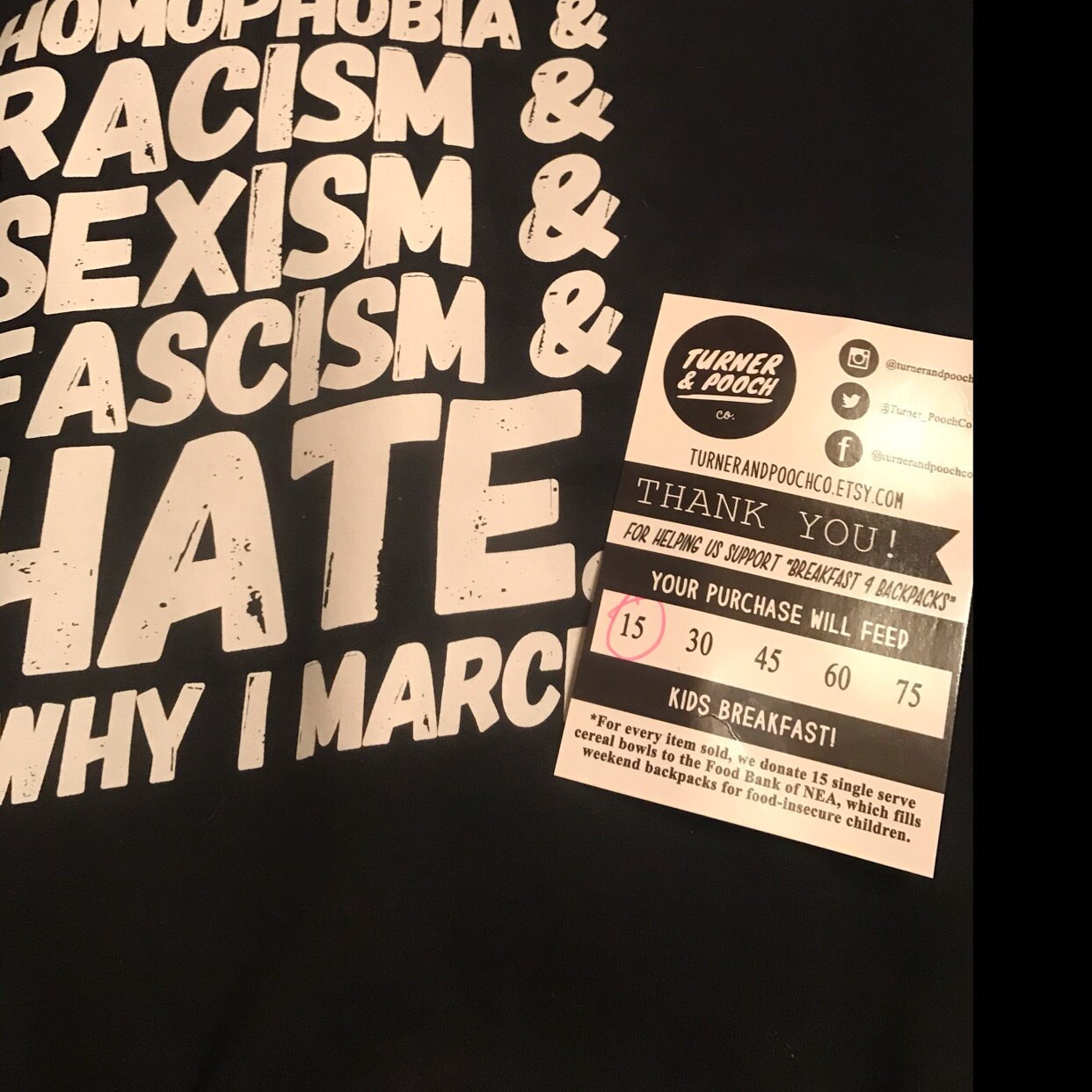 Why I March March On Washington Protest Unisex Sweatshirt Etsy
