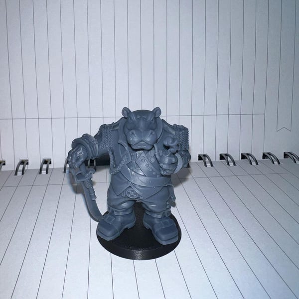 Gnomish Scientist - 28mm or 32mm Miniatures