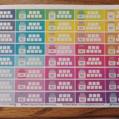 Planner Stickers Erin Condren Life Planner ECLP 10 Full Box Green to Do ...