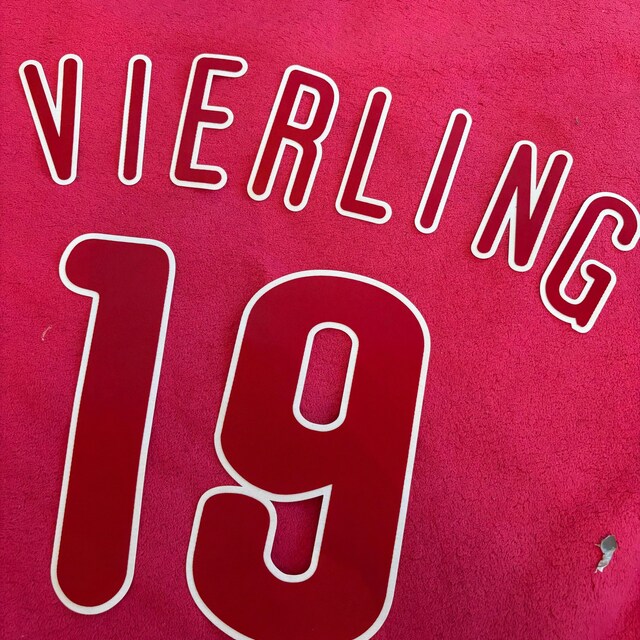 【THE MOZZ】Harper Lettering Set-up Philadelphia Phillies Lettering Kit for an Authentic