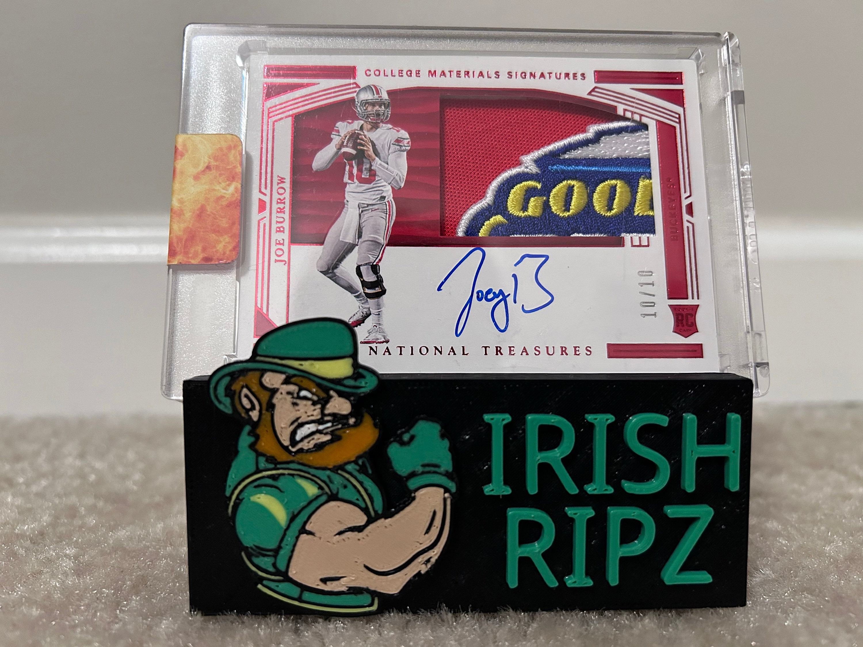 Custom Logo Trading Card Holder Personalized Display Stand Sports Cards for breakers and live stream sellers TCG 3D Printed