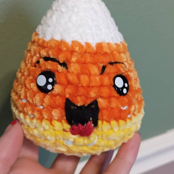 Amigurumi Candy Corn Crochet Pattern: Easy Halloween DIY (PDF Pattern ...