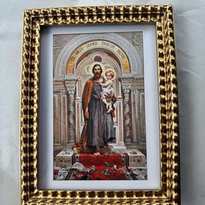 St. Joseph – Mosaic Originally From St. Peter's Basilica at the