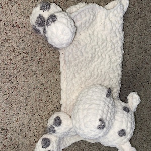 CROCHET PATTERN -  HIPPO Safety Blanket / Amigurumi / Stuffed Toy / Lovey  / Easy Instructions / Handmade - pdf only