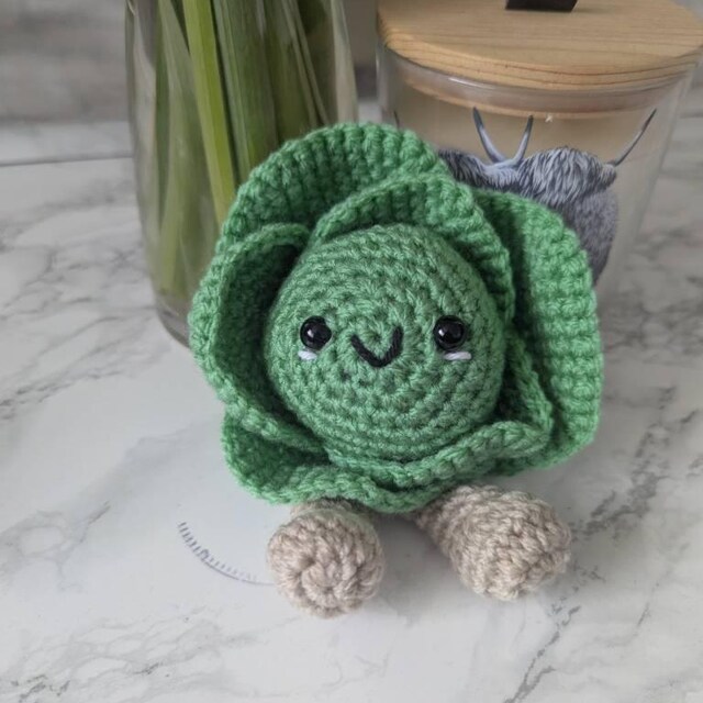 レタスキャベツかぎ針編みパターン！パターンのみPDFダウンロード