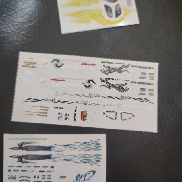 Tokyo Drift Morimoto's 350z Livery | White Toner Waterslide Decals