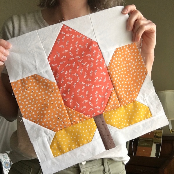 PDF Fall Quilt Pattern - Maple Leaf Quilt Pattern - Etsy
