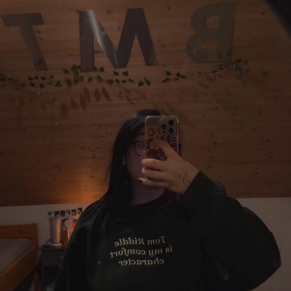 Mattheo Riddle Embroidered Sweatshirt - Etsy