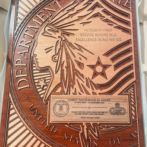 Air Force E5 Staff Sergeant Promotion Plaque Etsy Air Force E5 Staff Sergeant Promotion Plaque Etsy