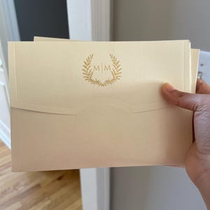 Simple Acrylic Wedding Invitation Gold Foil Half Fold Envelope Quinceanera Card Clear Party Invitations Elegant Custom Bridal Invites