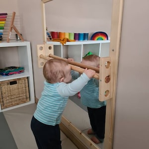 Nido Unbreakable Horizontal Montessori Mirror For Baby Etsy Nido Unbreakable Horizontal Montessori Mirror For Baby Etsy