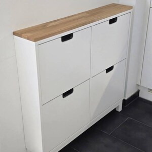IKEA Ställ Wooden Top Made of Oak - Solid Wood Top Panel for Ställ