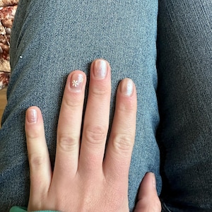 Nail Art Water Decals Stickers Transfers Spring Summer Water Effect Pretty Pink Blue Green Flowers Floral Petals Leaf Leaves (522)