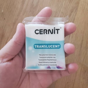 Cernit Translucent Polymer Clay - Turquoise Blue 2oz (56g) block – Cool  Tools